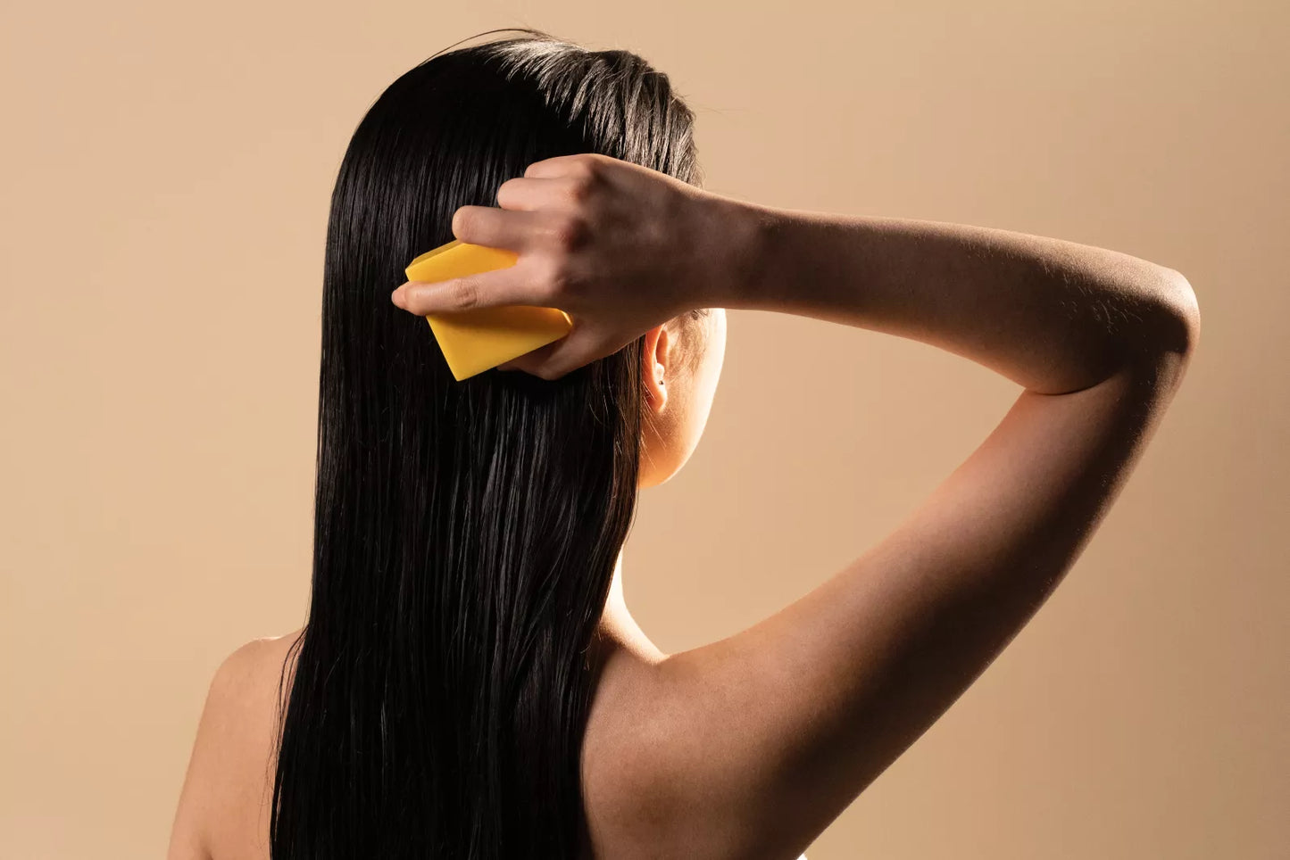 No Wash Treatment Bar for Hair Elasticity