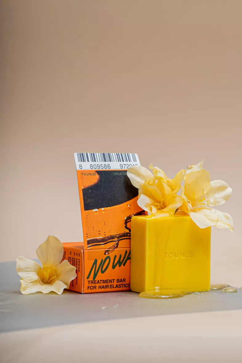 No Wash Treatment Bar for Hair Elasticity