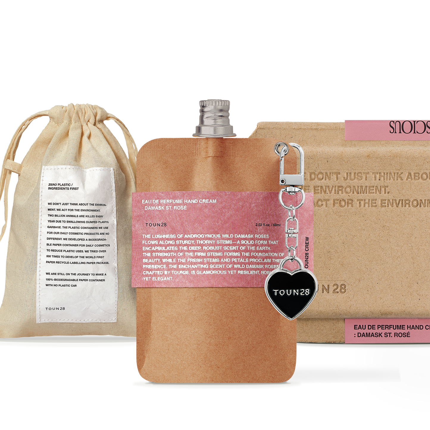 EAU DE PERFUME HAND CREAM : DAMASK ST. ROSE