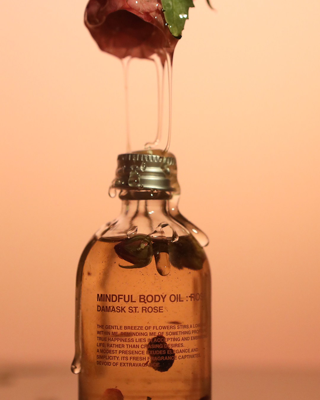 Mindful Body Oil: DAMASK ST. ROSÉ